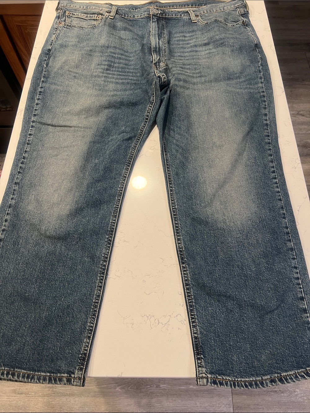 Levi's Relaxed Fit Faded Blue Jeans